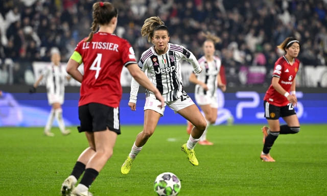 Juve, ko indolore col Manchester United: è agli spareggi per i quarti di Champions Women