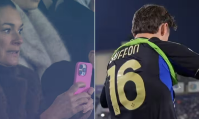 Gli 11 minuti di gloria di Buffon jr: l'ingresso in campo, mamma Alena fa il video dalla tribuna