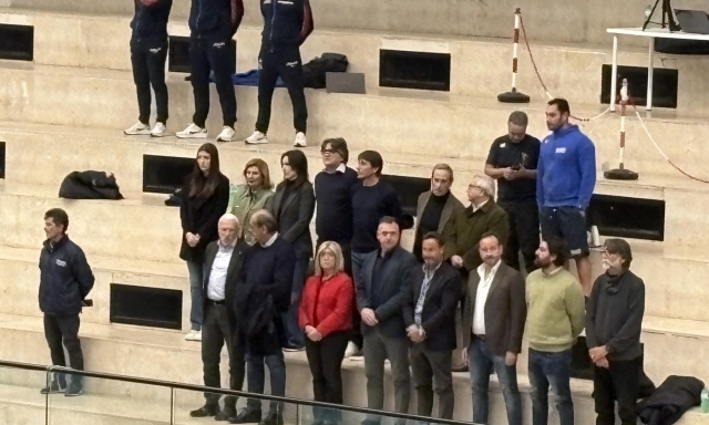 Conte a Fuorigrotta, ma non c'entra il Napoli: è in tribuna per l'Italia della pallanuoto