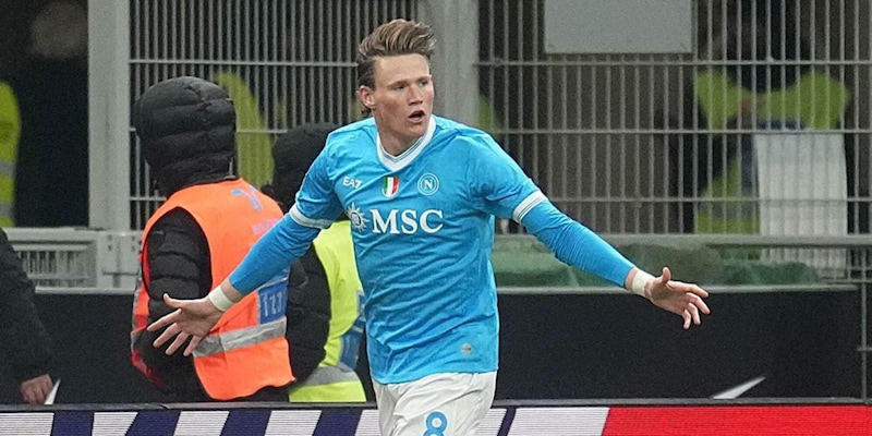 Napoli, McTominay padrone a San Siro