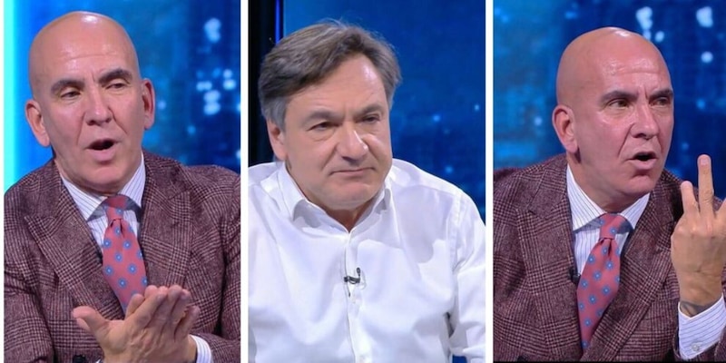 Di Canio, scintille sul gol di Scalvini contro la Roma: &ldquo;Proteste scandalose". Caressa reagisce cos&igrave;