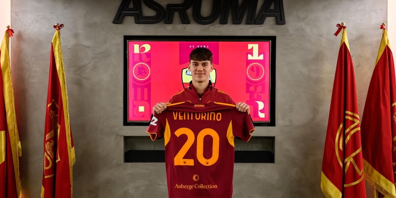 Roma, Venturino &egrave; ufficiale: il comunicato e il numero di maglia