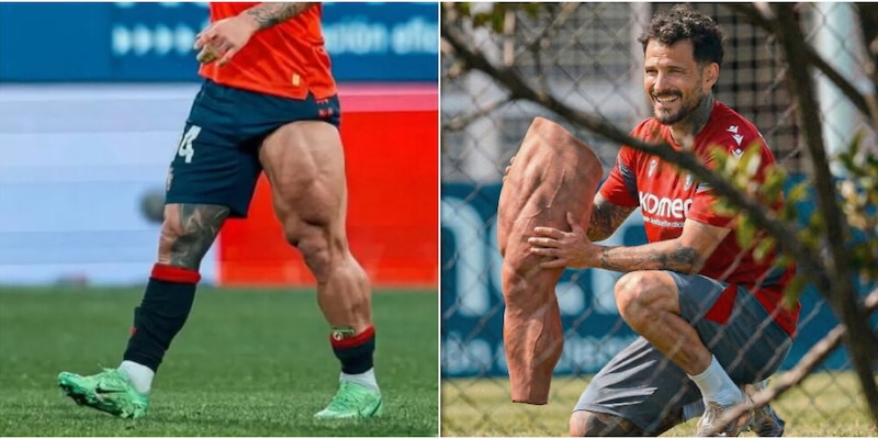 Ma che gamba hai? La foto del calciatore diventa virale su social: svelata la sua identit&agrave; e tutta la verit&agrave; sul caso