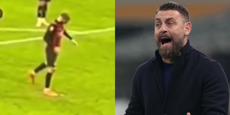 De Rossi attacca: "La buca di Pavlovic? L'arbitro deve fare di pi&ugrave;, non siamo gli scemi del villaggio"