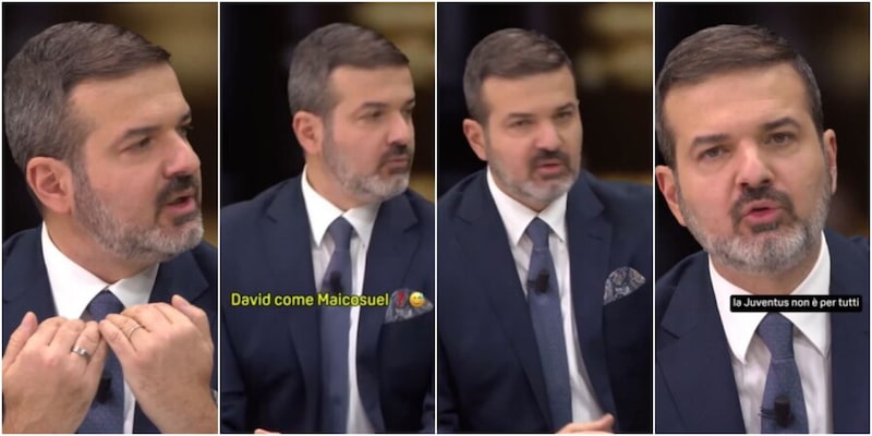 "David alla Maicosuel: cos&igrave; sei morto. Sei alla Juve, ce l'ha detto Danilo..."&nbsp;