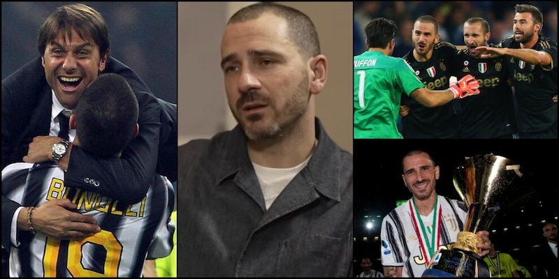 Bonucci: "Conte ci ha fatto capire la Juve, se pareggia non dorme. Come cre&ograve; la BBC in due giorni"