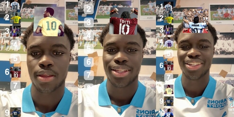 Robinio Vaz pazzo di Totti: nella sua classifica dei bomber con la 10 &egrave; pi&ugrave; forte di Maradona e Pel&eacute;