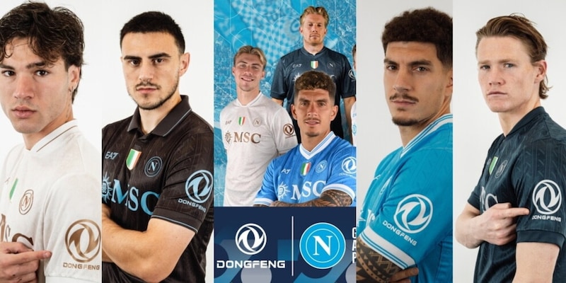 Il Napoli sbarca in Cina: nuova partnership con Dongfeng, sar&agrave; anche sponsor di manica