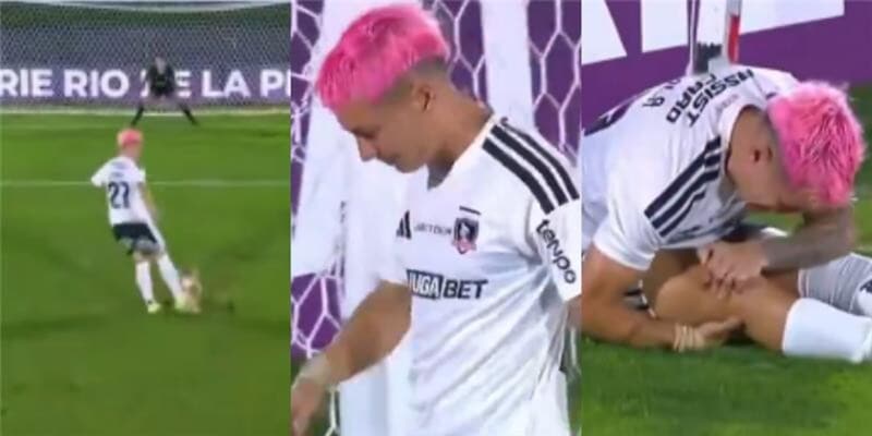 Zavala calcia come Brahim Diaz, rigore tragicomico: sbaglia e si fa male!