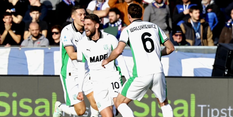 Berardi trascina il Sassuolo alla vittoria a Pisa: Gilardino sempre pi&ugrave; gi&ugrave; in classifica