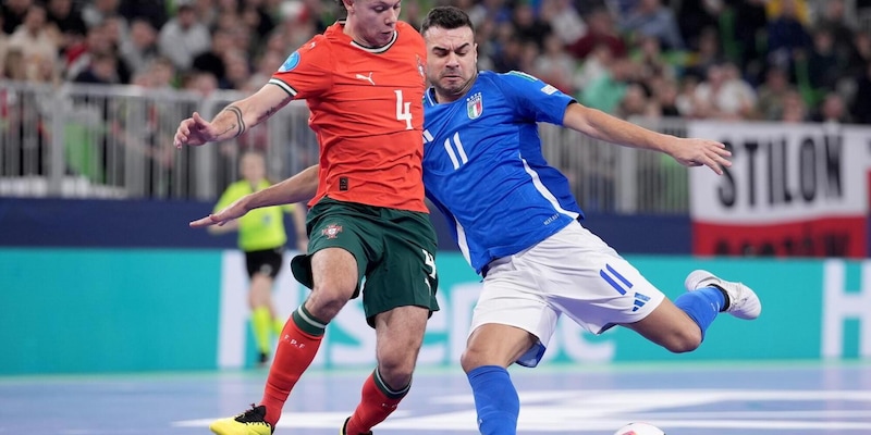 Futsal, EURO 2026. Italia sconfitta dal Portogallo all'esordio. Samperi: "Ci manca esperienza. Ora pensiamo alla Polonia"