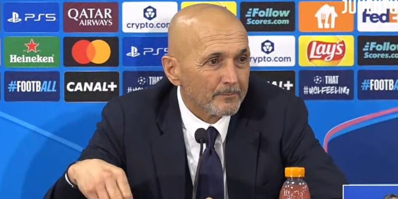 Spalletti: "La frase sul Napoli? Pensavo fosse intelligenza artificiale..."