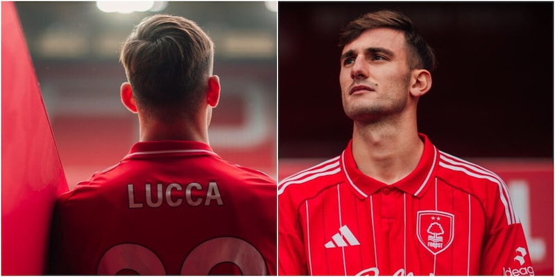 Napoli, ufficiale il prestito di Lucca: l'attaccante presentato dal Nottingham Forest