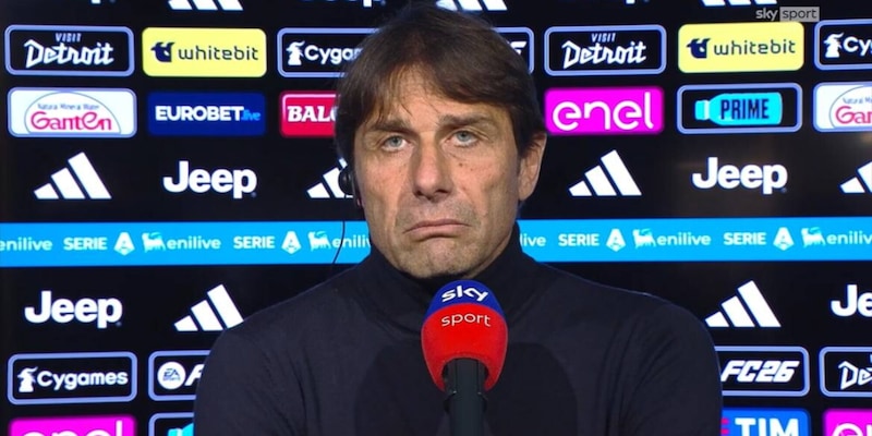 Conte diretta dopo Juve-Napoli: conferenza stampa e interviste LIVE