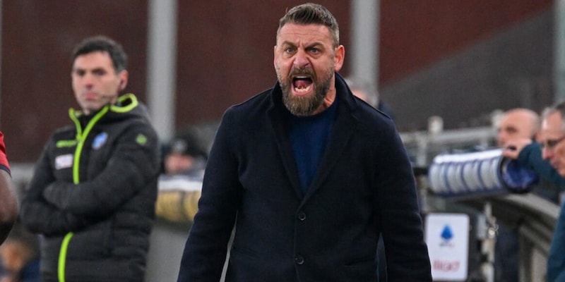 De Rossi: &ldquo;Il Genoa ha tenuto botta. Colombo? Come minimo in doppia cifra&rdquo;