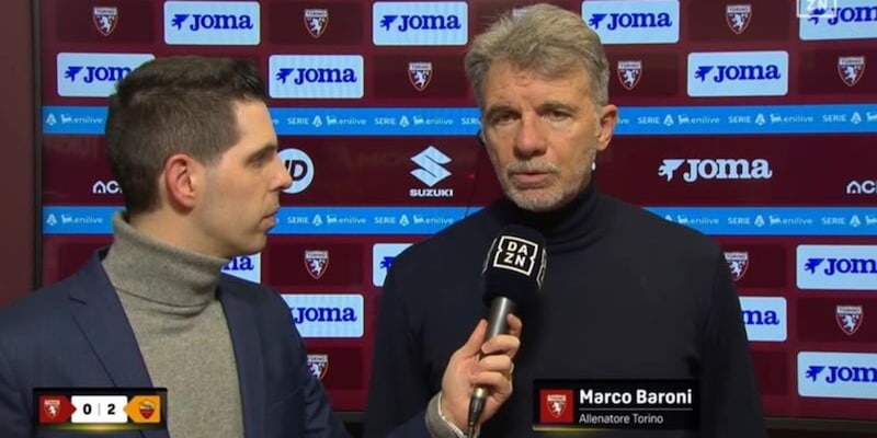 Baroni dopo la sconfitta del Toro: "Ci &egrave; mancata energia. Quando affronti avversari come Dybala..."
