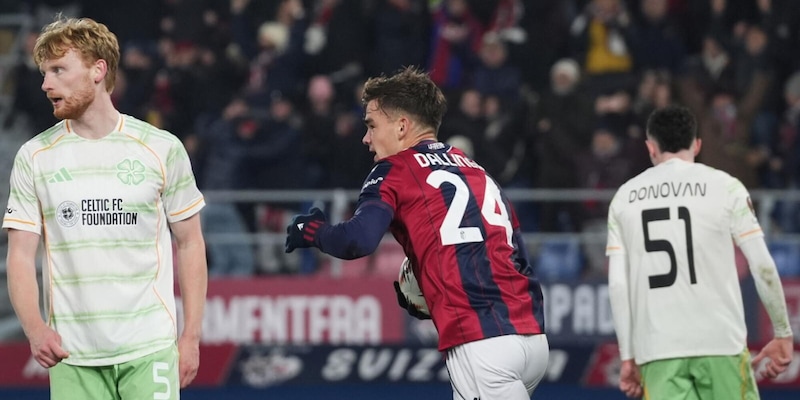 Bologna, pari e rimpianti: 2-2 in rimonta al 'Dall'Ara' contro il Celtic in dieci uomini