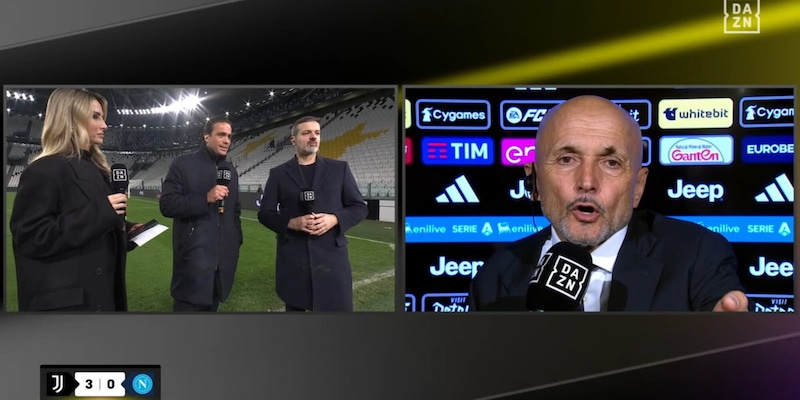 Spalletti euforico: "Quanto mi &egrave; piaciuta la Juve". Quando per&ograve; gli fanno una battuta reagisce cos&igrave;...