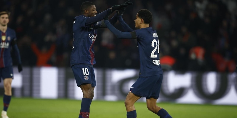 Il Marsiglia scivola in casa col Nantes, il Psg vince il derby di Parigi e lo stacca