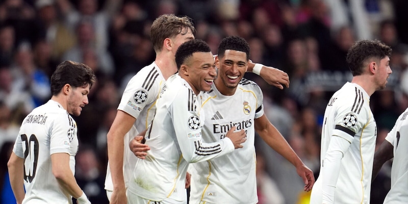 Mbapp&eacute; show, il Real Madrid ne fa 6 al Monaco. Kvaratskhelia non basta al Psg, crolla il City