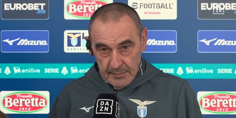 Lazio, Sarri inconsolabile: "Sconfitta che fa male, siamo frustrati. Ci sono stati episodi che&hellip;"