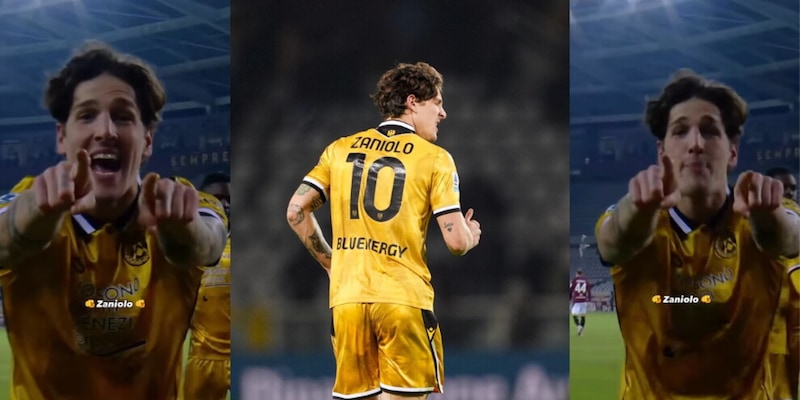 La dedica di Zaniolo alla fidanzata dopo il gol: la frase urlata alla telecamera &egrave; virale
