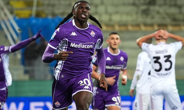 Fiorentina, Kean torna titolare domenica col Milan