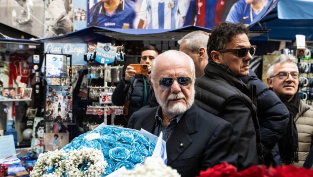 Napoli, lutto per la famiglia De Laurentiis: morto il cugino del presidente