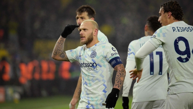 Dortmund-Inter, le pagelle: Dimarco da sballo, 7,5. Che flop Guirassy: 4,5