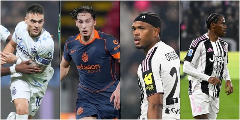 Inter-Juve, un attacco gran riserva