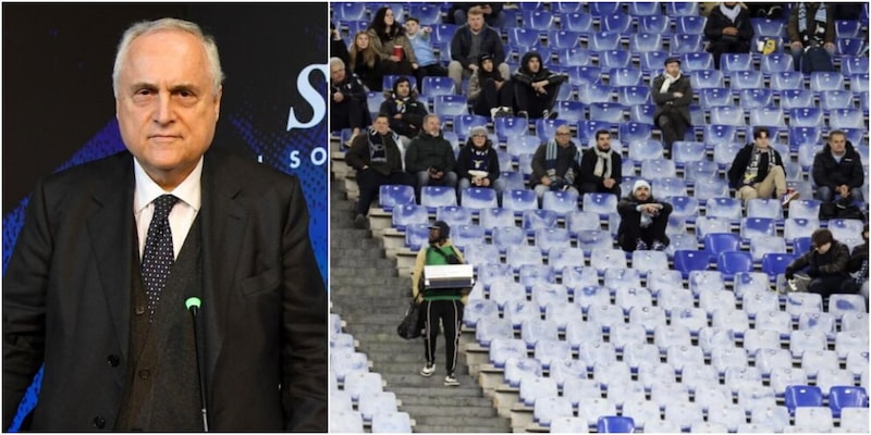 La mossa di Lotito contro lo sciopero del tifo: all'Olimpico per Lazio-Atalanta invita studenti e parenti!