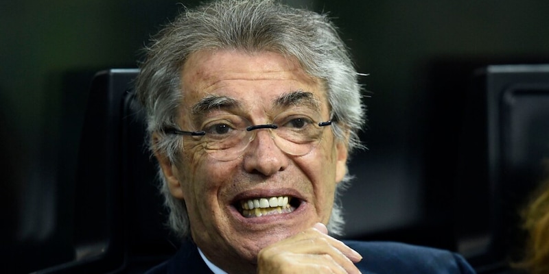 Moratti irreale, reinventa cos&igrave; Bastoni: &ldquo;Simulazione entusiasta, povero ragazzo. La Juve esagera&rdquo;