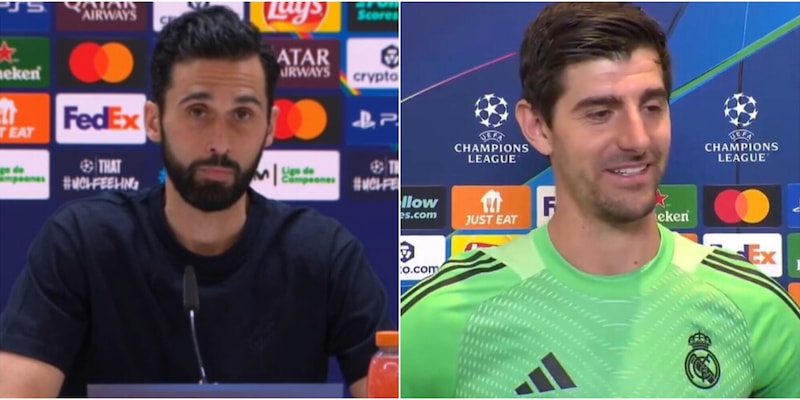 Arbeloa e Courtois, la frecciata ai sorteggi Uefa: "Sappiamo gi&agrave; con chi giocheremo..."