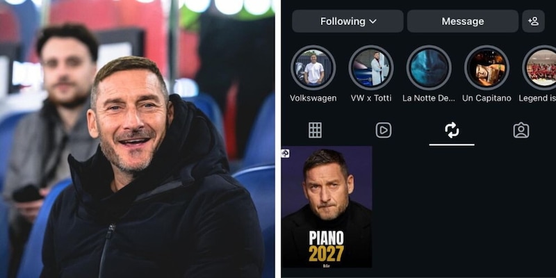 Totti e il mistero dopo il post tolto sulla Roma: cosa &egrave; successo e cosa ha pubblicato Francesco