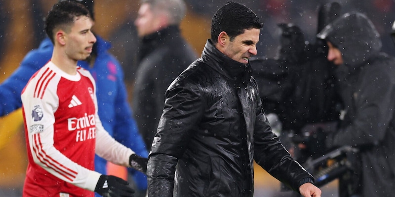 L'Arsenal rischia di buttarsi via: City a un passo, il sogno dei Gunners pu&ograve; andare in frantumi