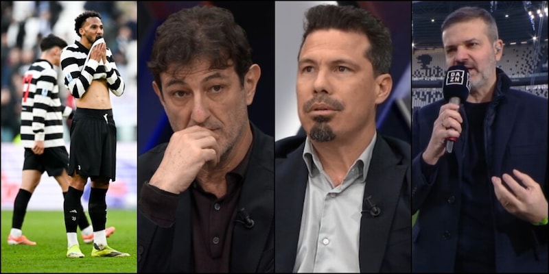 "Il vortice Juve spiegato", "Fatelo adesso!", "Un altro mondo": la crisi vista da Dazn