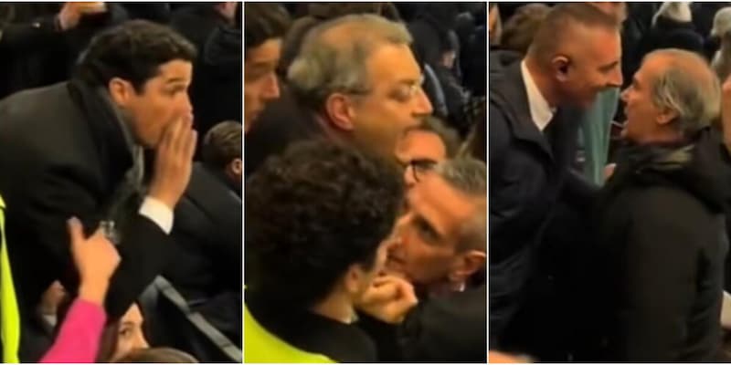 Insulti ai dirigenti della Juve alla fine del match con l'Inter: costretti a lasciare la tribuna di San Siro