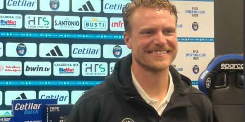 Pisa, Hiljemark si presenta: "Unico obiettivo salvezza"