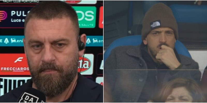 De Rossi felice per il Genoa, la battuta fa ridere tutti su Florenzi: "S'&egrave; accollato con altri amici..."
