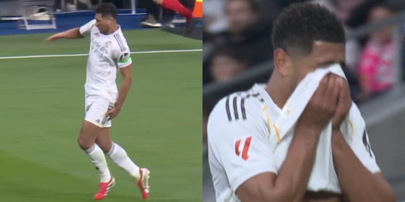 Incubo Bellingham, esce dal campo in lacrime: si ferma dopo uno scatto, cosa &egrave; successo