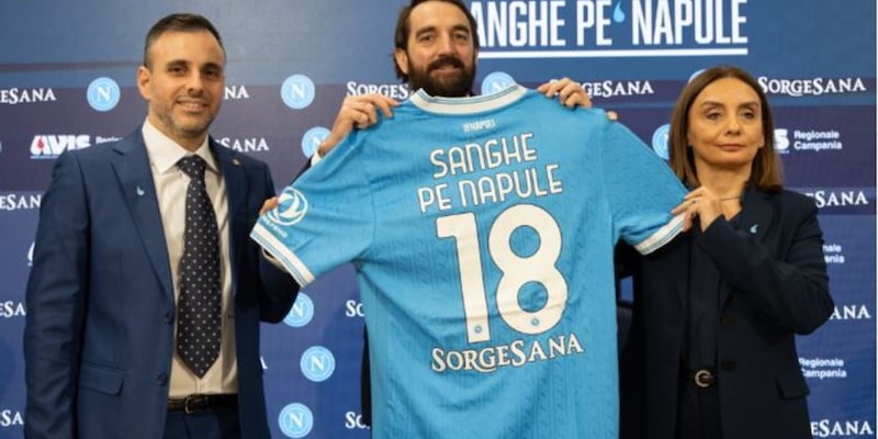 "Sanghe pe Napule": l'iniziativa del Napoli per donare il sangue&nbsp;