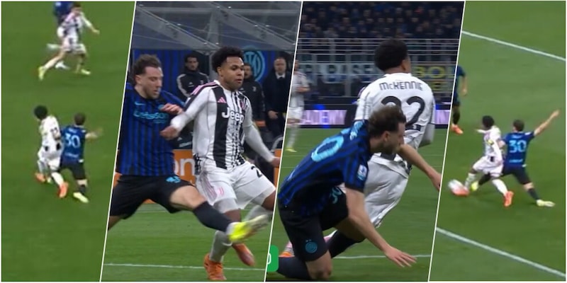 OpenVAR, Rocchi manda De Marco a dire quanto &egrave; bravo La Penna su Kalulu "e su McKennie non &egrave; rigore"