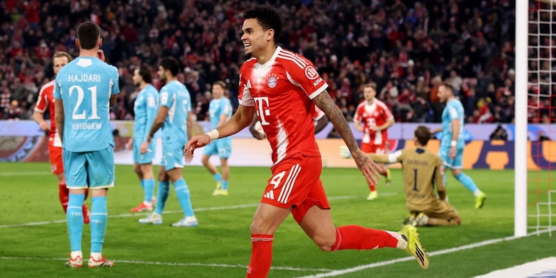 Bundesliga, cinquina Bayern e fuga per la vittoria: +16 sul Dortmund