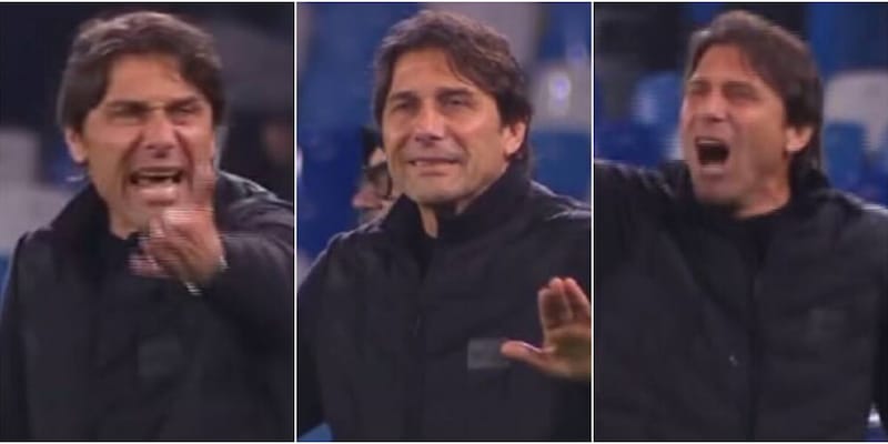 Furia Conte, la frase urlata all&rsquo;arbitro dopo il mancato rosso al Como: il tecnico del Napoli perde le staffe