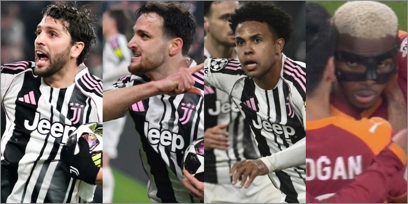 Epica Juve ma non basta: pi&ugrave; forte di arbitro, VAR e Galatasaray per 90', Osimhen la sentenza finale