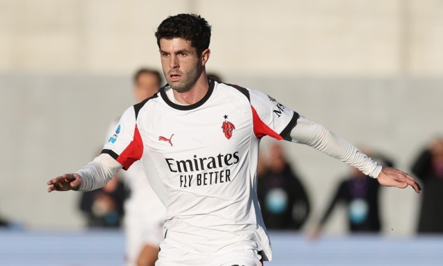 Milan, Pulisic si allena da solo: a lavoro per rientrare col Pisa