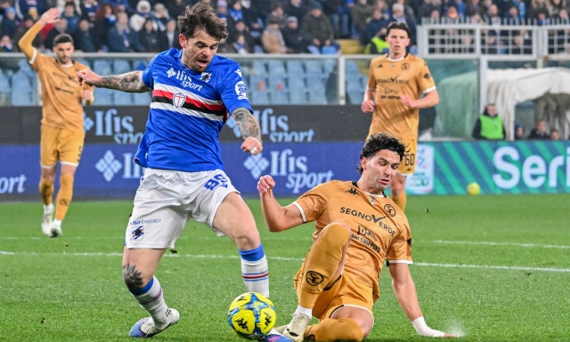 Sampdoria, l'arsenale del gol: con Coda, Brunori e Pierini ha un attacco da 218 reti