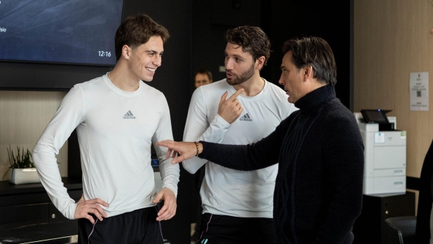 Juve, Montella alla Continassa: il ct della Turchia ha incontrato Yildiz e Spalletti