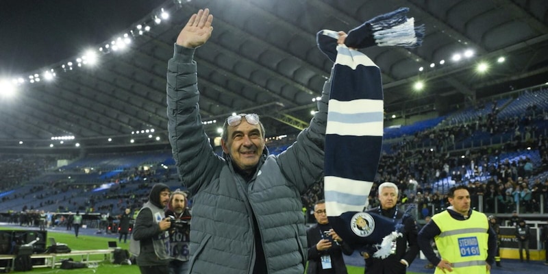 Re Sarri, eroe laziale: il legame con i tifosi &egrave; simbolo di speranza
