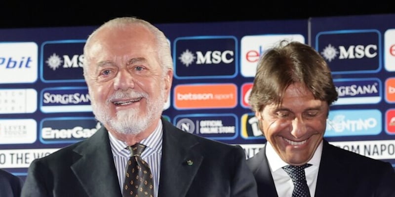 Napoli pi&ugrave; giovane e acquisti mirati: l&rsquo;incontro tra Conte, De Laurentiis e Manna &egrave; in agenda